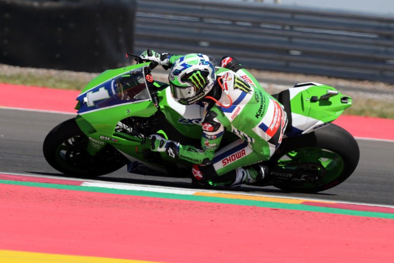 Kawasaki protagonizó un fin de semana a plena velocidad en el SBK de San Juan