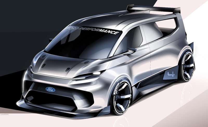 Supervan eléctrica de 2.000 CV de Ford