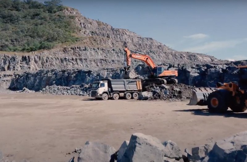 Volvo Trucks casos de éxito: Cantera Diquecito