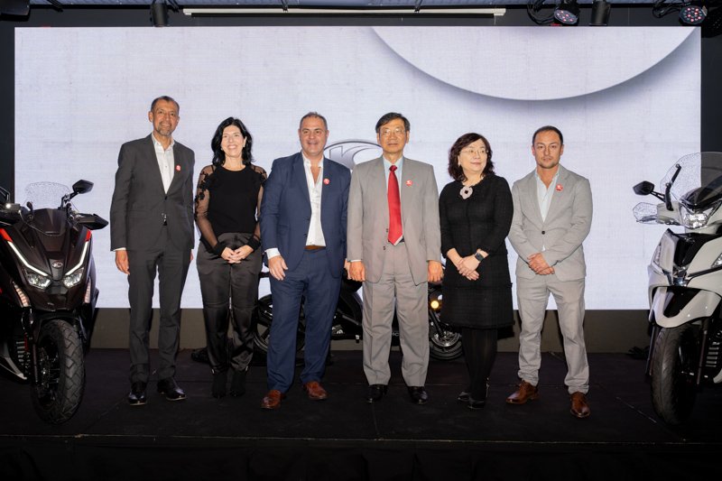 Triple lanzamiento de Kymco