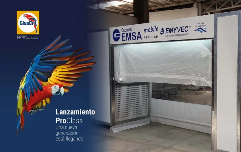 EMYVEC y Glasurit lanzan ProClass con demostración en vivo