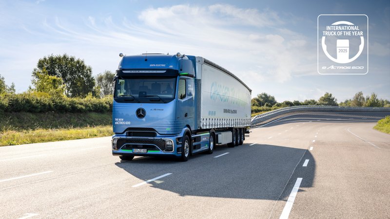 Mercedes-Benz eActros 600, Camión del Año 2025