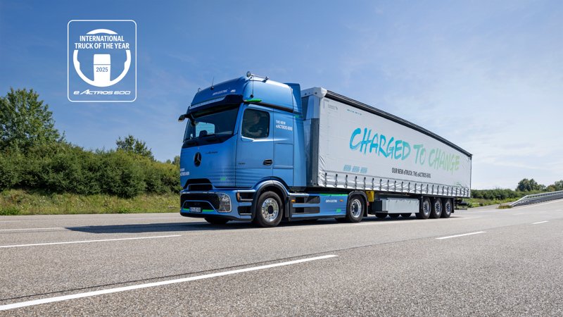 Mercedes-Benz eActros 600, Camión del Año 2025