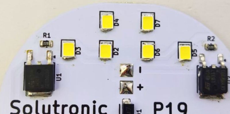 Lámpara P19 de Solutronic: Eficiencia LED Avanzada