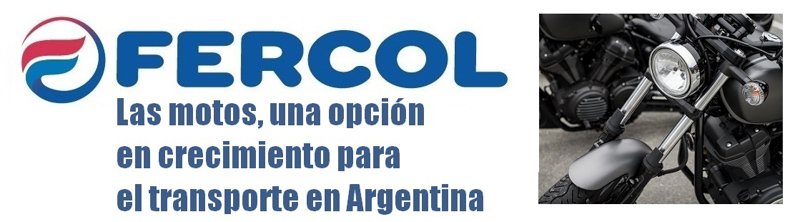 Las motos como alternativa de transporte en Argentina