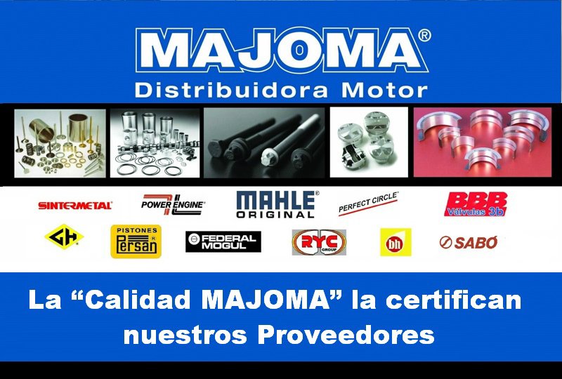 MAJOMA: Distribución de repuestos para motores