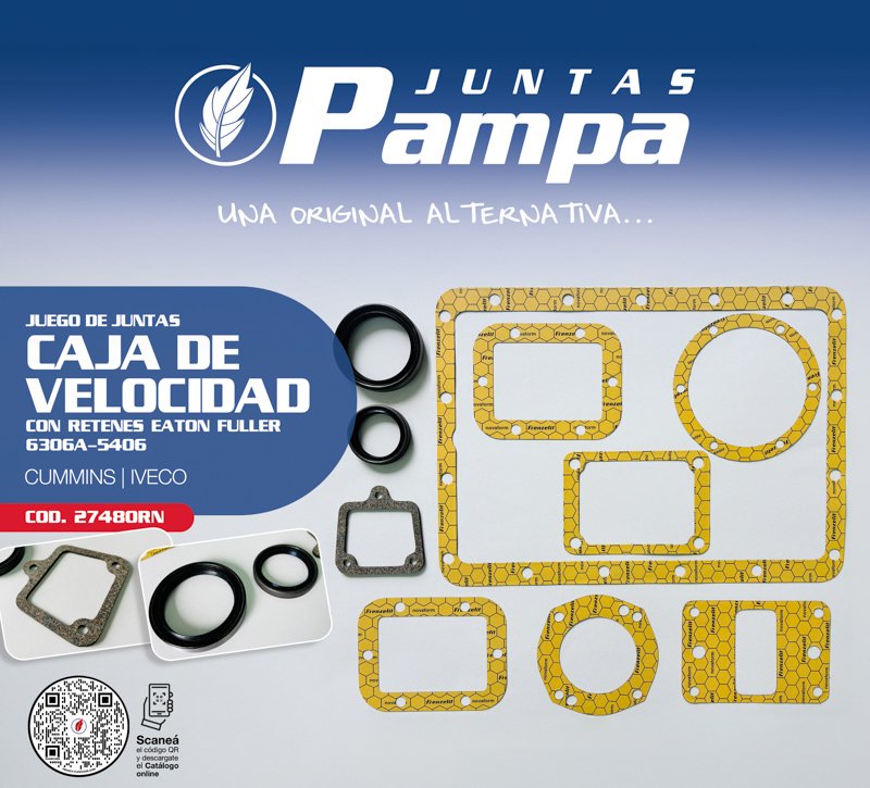 Juntas Pampa presenta juego de juntas de velocidad