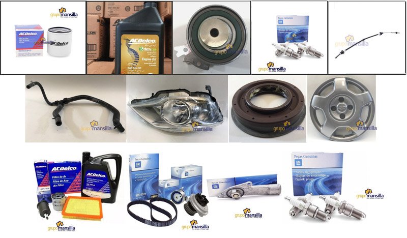 Grupo Mansilla, Repuestos Originales y Orientación Técnica Especializada en Chevrolet 