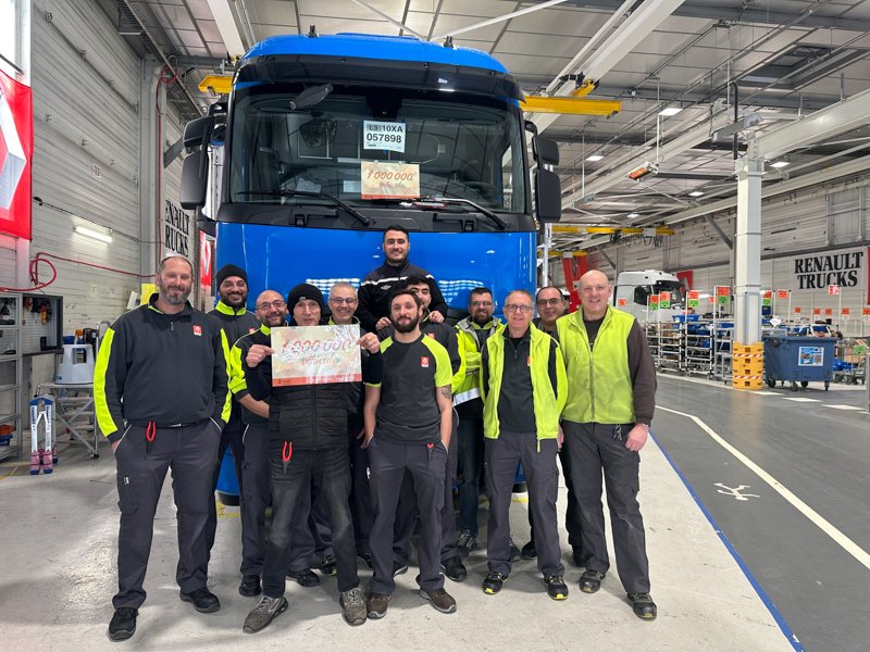 Renault Trucks alcanza un millón de camiones fabricados
