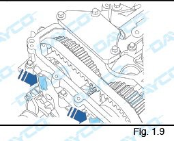 Dayco: Kit de distribución KBIO14