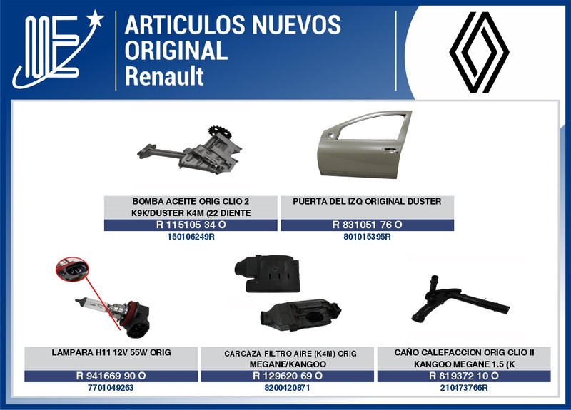 Expoyer suma novedades para línea Renault