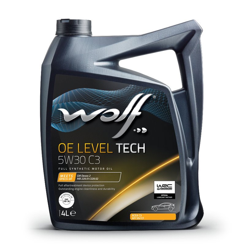 Lubricantes Wolf presenta:  WOLF OE LEVEL TECH 5W30 C3