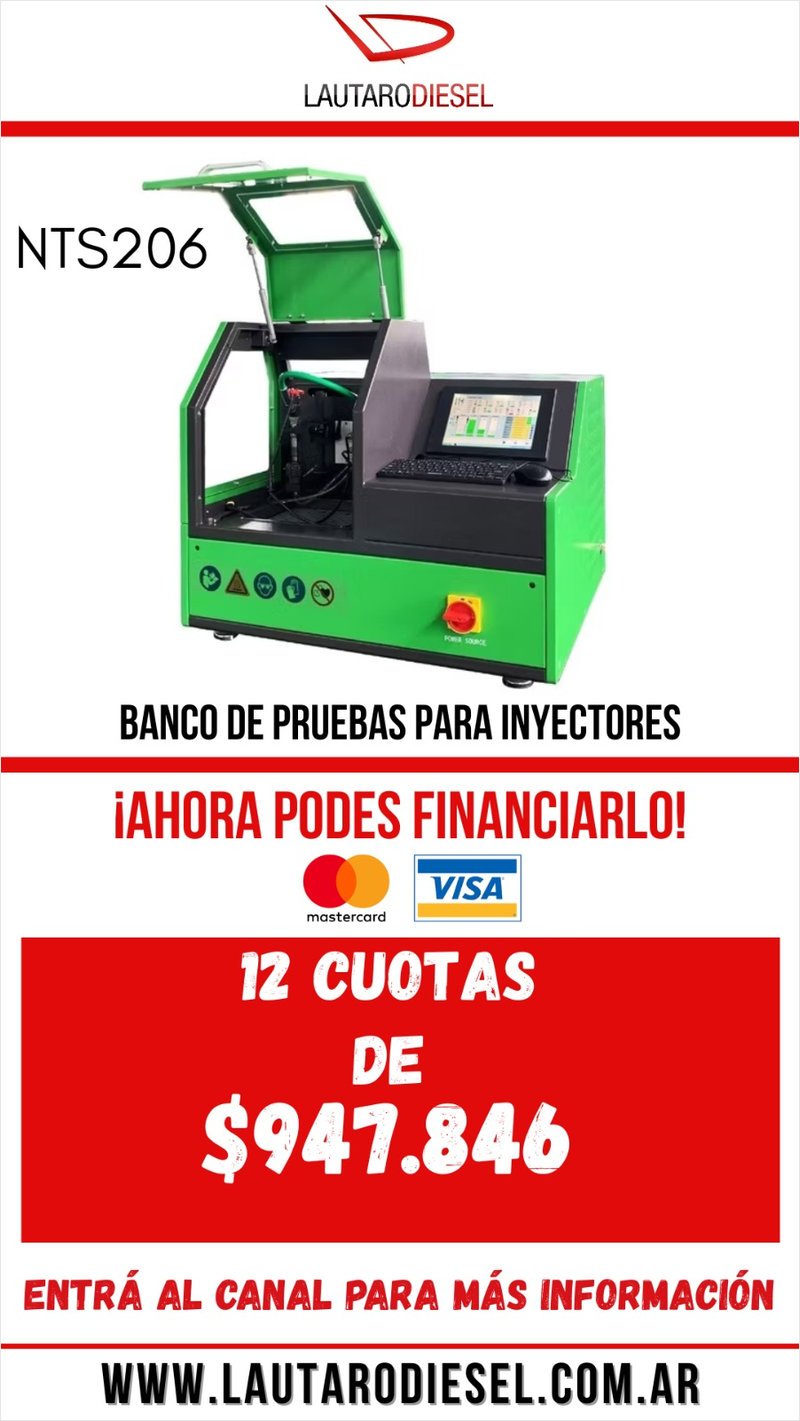 Lautaro Diesel lanza promo de bancos de prueba