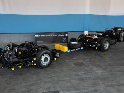 Chasis Mercedes-Benz exportados a México