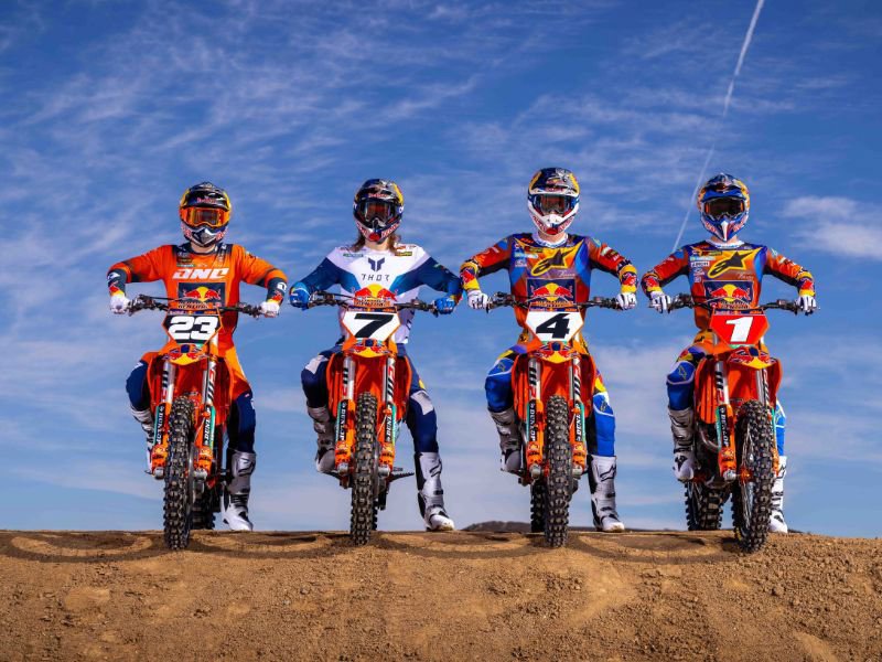 Red Bull KTM Factory Racing regresa para la temporada 2025