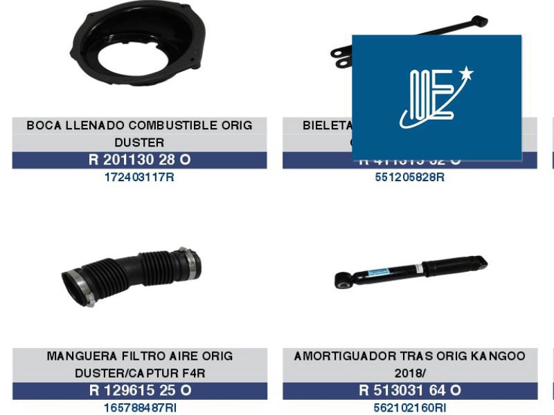 Expoyer: repuestos originales Renault