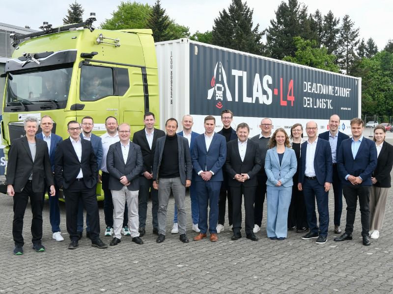 Camión autónomo de Nivel 4 listo para avanzar