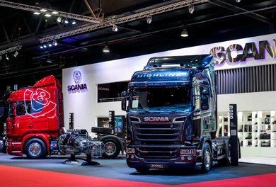 Scania exhibió sus novedades en el Salón de Buenos Aires