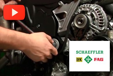 Schaeffler: consejos para el recambio de tensores de correas
