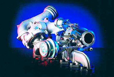 El sistema R2S de Turbosobrealimentación de 2-Etapas Borg Warner