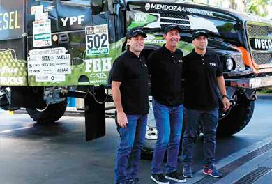 El equipo YPF Infinia Diesel, otra vez presente en el Dakar