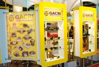 Gacri S.A., fabricación de autopiezas en goma y goma-metal