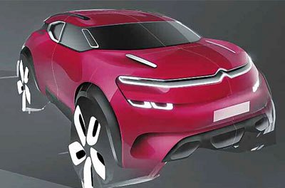 El Citroen Aircross híbrido Concept