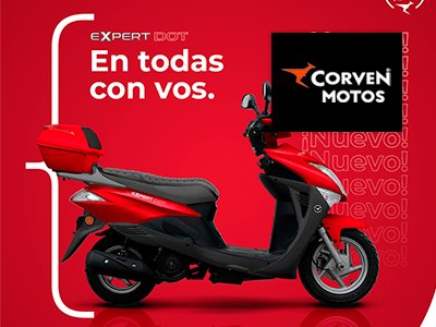 Corven presenta su nuevo scooter Expert DOT
