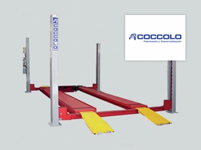 Elevador de 4 Columnas Electrohidráulico