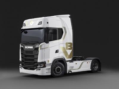 Motor V8 de Scania 50 años